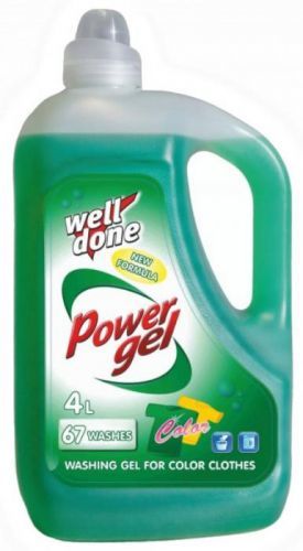 Well Done Power Gel Color (67 pracích dávek) 4l