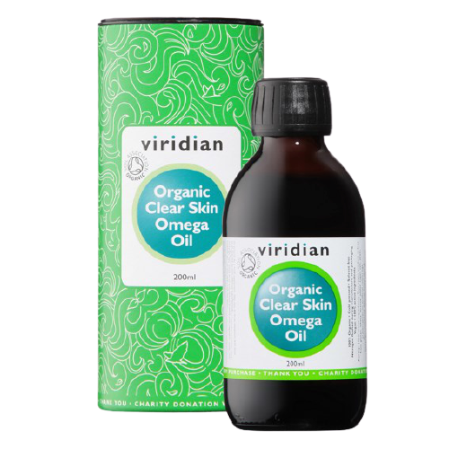 Viridian  Clear Skin Omega Oil 200ml Organic