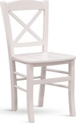 Stima Dřevěná židle Clayton - masiv bílá