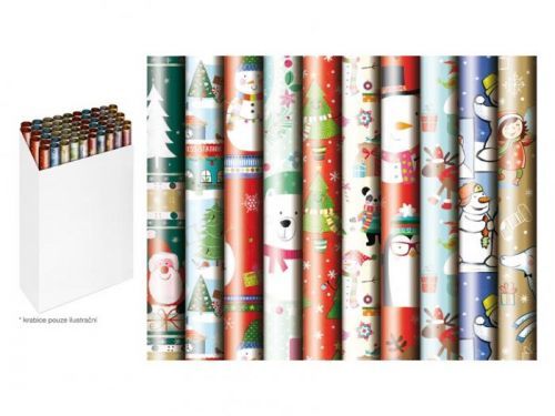 MFP 5811494 balící papír vánoční role 200x70 dětský mix 3 PrasBamb