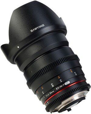 SAMYANG 24 mm T1,5 VDSLR MK2 pro Fujifilm X