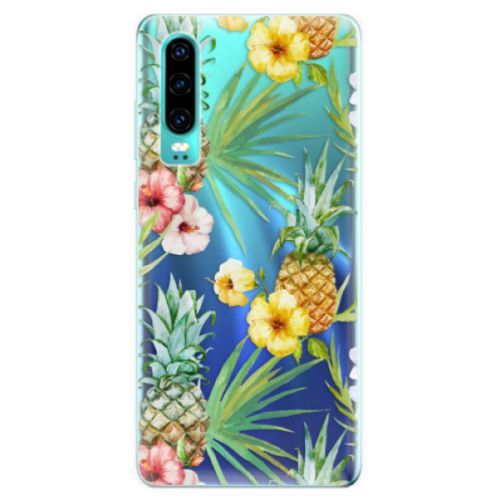 Odolné silikonové pouzdro iSaprio - Pineapple Pattern 02 - Huawei P30