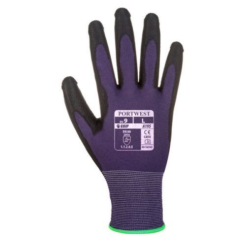 Dotykové rukavice - PU XS fialová