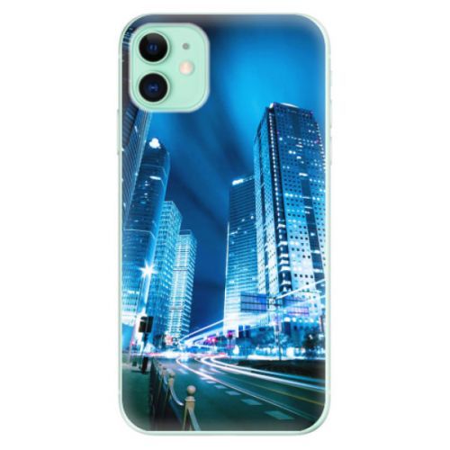 Odolné silikonové pouzdro iSaprio - Night City Blue - iPhone 11