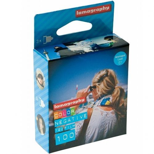 LOMOGRAPHY film COLOR 100 ISO/120 color 3pack