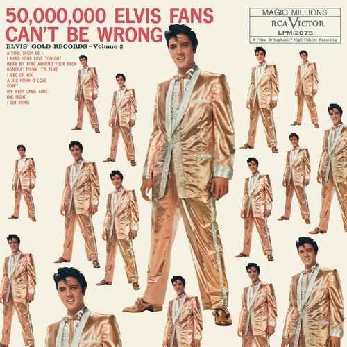 50,000,000 Elvis Fans Can't Be Wrong: Elvis' Gold Records Volume 2 (Elvis Presley) (Vinyl)