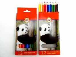 Souprava pastelek školních 3552 zvířata
