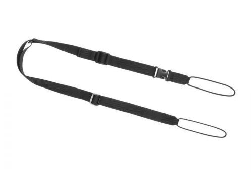 Dvoubodový popruh na zbraň QA Two Paracord Clawgear® - černý (Barva: Černá)