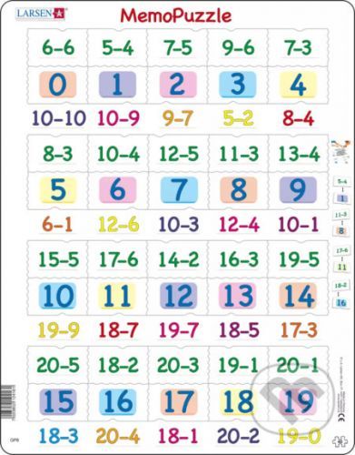 MemoPuzzle: Odčítanie Pexeso puzzle - Larsen