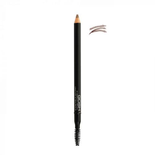Gosh Eyebrow Pencil tužka na obočí s kartáčkem Odstín: č.01 Brown 1,2 g