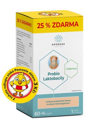 APOROSA Probio Laktobacily 75 kapslí