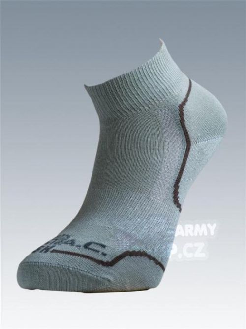 Ponožky se stříbrem Batac Classic short - light green (Barva: Zelená, Velikost: 5-6)