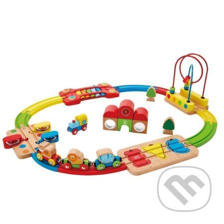 Vláčiková dráha dúhová - Hape