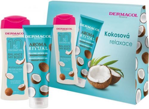 Dermacol DB SG Brazilský kokos + Coconut oil Tělové mléko