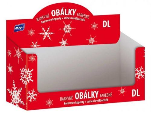 MFP 5370468 krabička na obálky DL vánoce