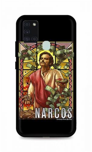 Kryt TopQ Samsung A21s silikon Narcos 51827