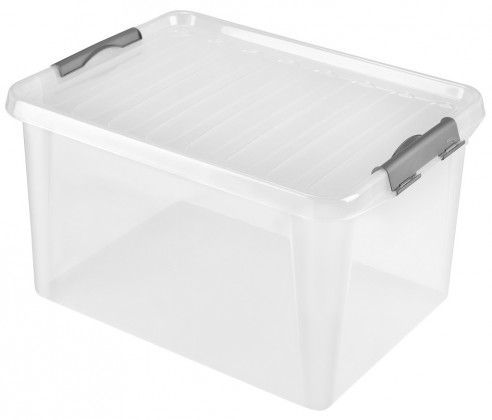 Ostatní kuchyňské potřeby úložný box s víkem heidrun hdr605, 31l, plast