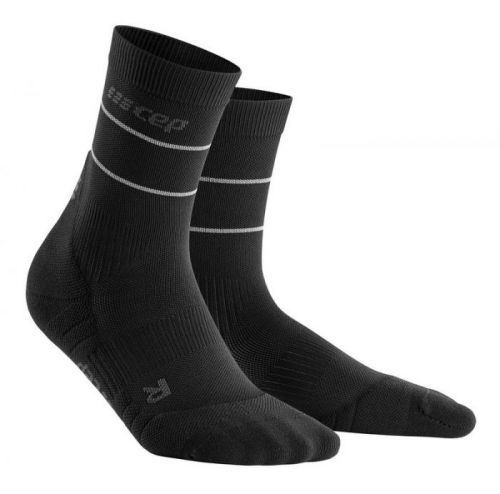 Dámské běžecké ponožky CEP Reflective černé III