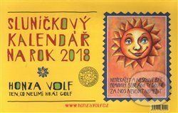 Sluníčkový kalendář 2018 - stolní - Honza Volf, Honza Volf (ilustrácie)