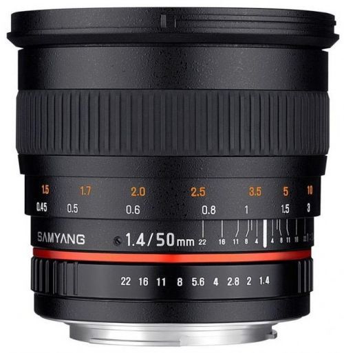 SAMYANG 50 mm f/1,4 AS UMC pro Nikon F