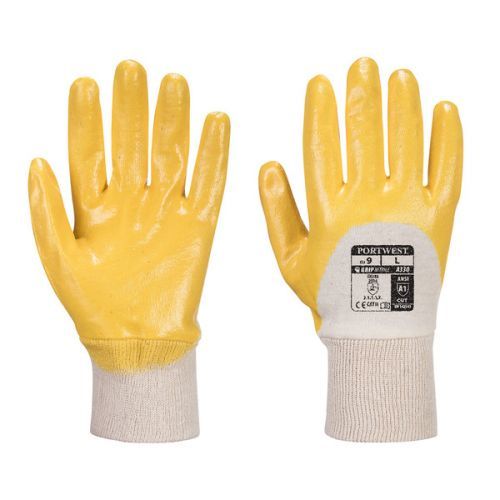Nitrilové rukavice S žlutá