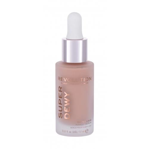 Makeup Revolution London Superdewy Makeup Serum 17 ml rozjasňující podkladová báze pro ženy