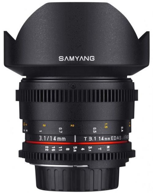 SAMYANG 14 mm T3,1 VDSLR ED AS IF UMC II pro MFT