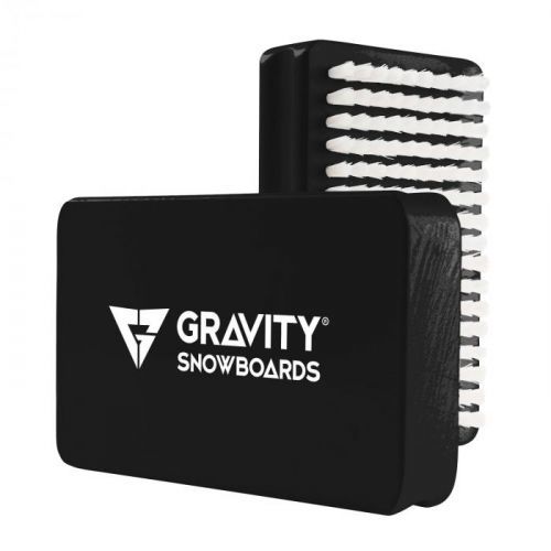 Gravity kartáč Wax brush black/white