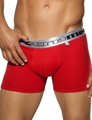 Xtremen boxerky Butt Lift Boxer Color Red Velikost: M