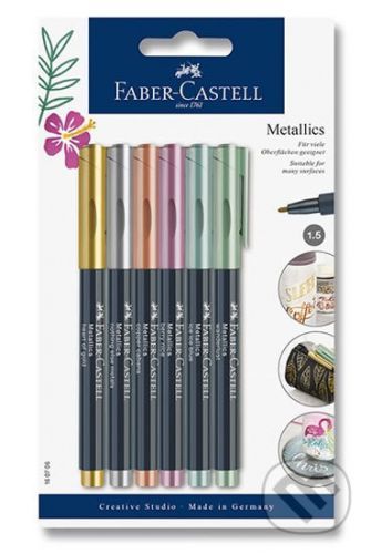 Faber - Castell Popisovač metalický (6 ks) - Faber-Castell