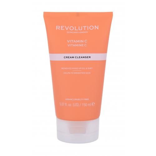 Revolution Skincare Vitamin C 150 ml rozjasňující čisticí krém pro ženy
