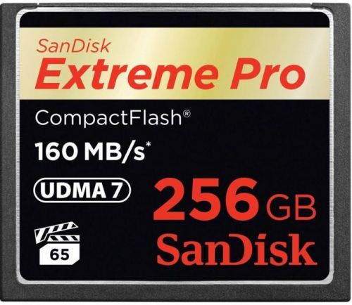 SANDISK CF 256GB EXTREME PRO 160 MB/s UDMA 7