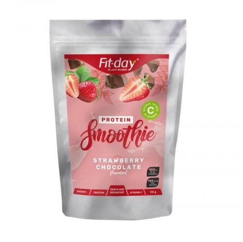 Fit-day Protein Smoothie 135 g jahody v čokoládě