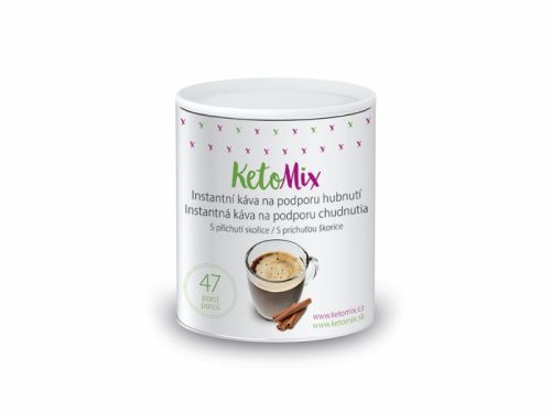 KetoMix Instantní káva na podporu hubnutí se skořicí | 128 g