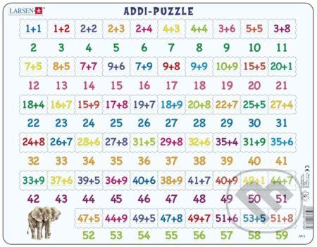 Addi-Puzzle (Sčítanie) - Larsen