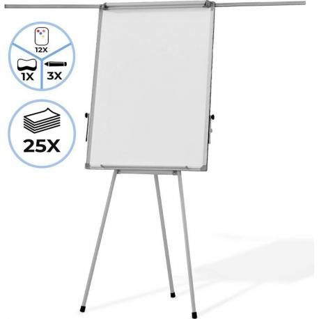 Flipchart tabule, bílá, 60 x 90 cm  JG74172