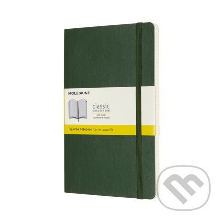 Moleskine - zelený zápisník Soft - Moleskine