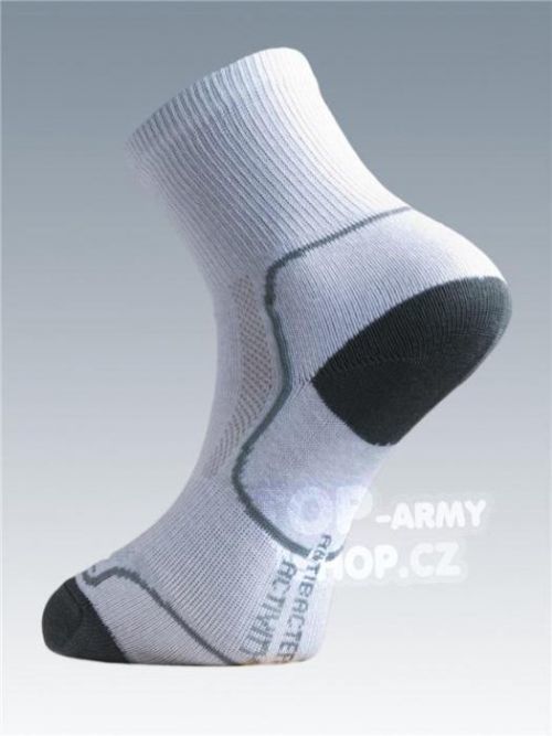 Ponožky se stříbrem Batac Classic - white (Barva: Bílá, Velikost: 11-12)