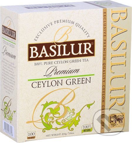 BASILUR Premium Ceylon Green - Bio - Racio
