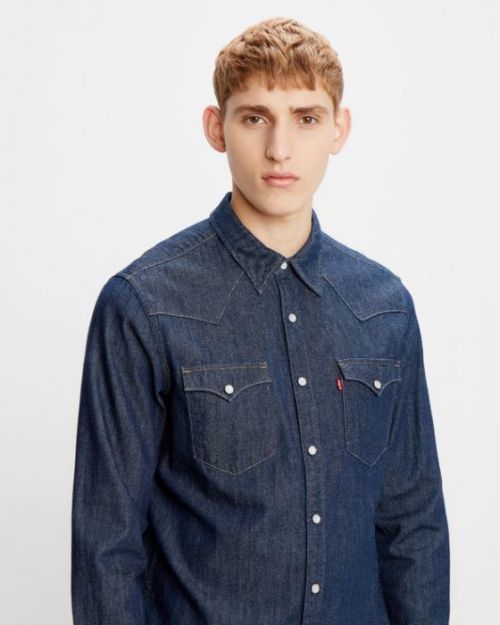 Levi's® Barstow Western Standard Košile Modrá