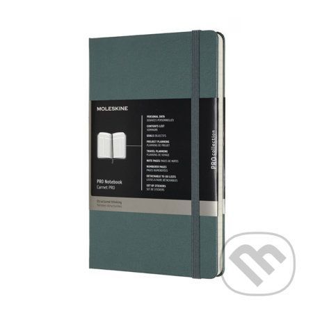 Moleskine – diár/zápisník Professional (zelený) - Moleskine