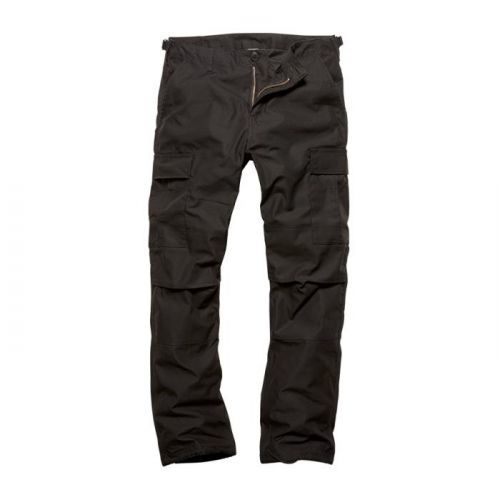 Kalhoty Vintage Industries BDU - černé, XS