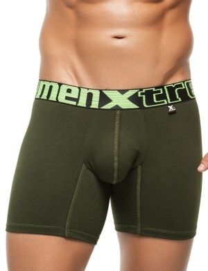 Xtremen boxerky Long Boxer Military Green Velikost: M