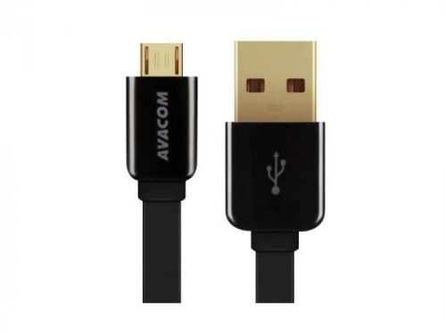AVACOM kabel USB-Micro 40cm, černý