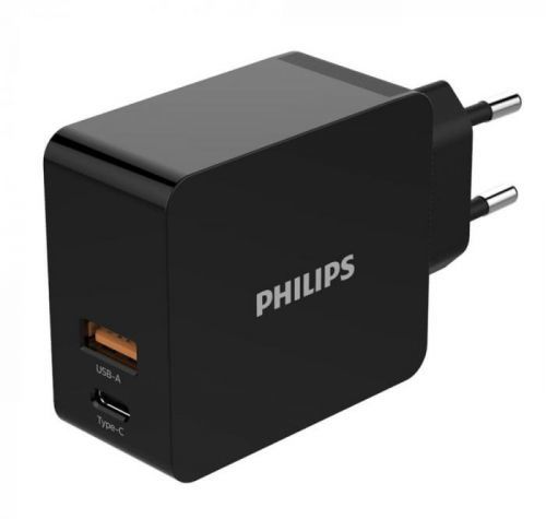 Philips Síťová duální USB nabíječka DLP2621 4895229103719