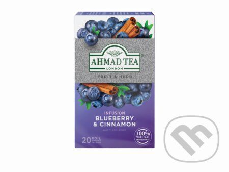 Blueberry & Cinnamon ovocný čaj - AHMAD TEA