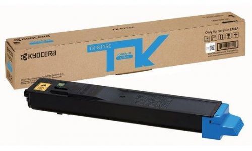 Kyocera toner TK-8115C/ 6 000 A4/ cyan/ pro ECOSYS M8124cidn, M8130cidn, TK-8115C