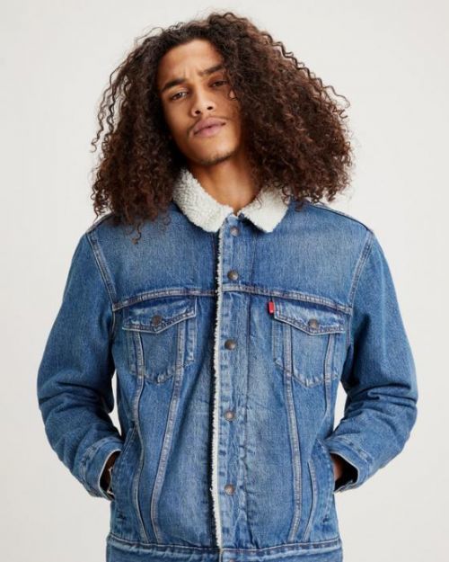 Levi's® Type III Bunda Modrá