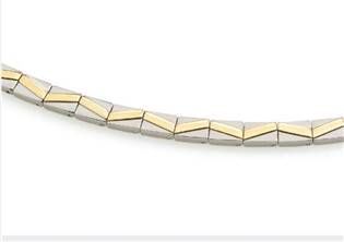 BOCCIA® Titanový náhrdelník zlacený 0860-02 - 0860-02