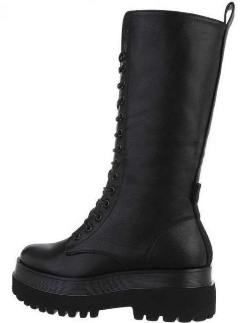 Dámské šněrovací kozačky